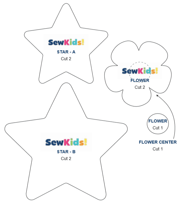 Heart Star Flower Patterns