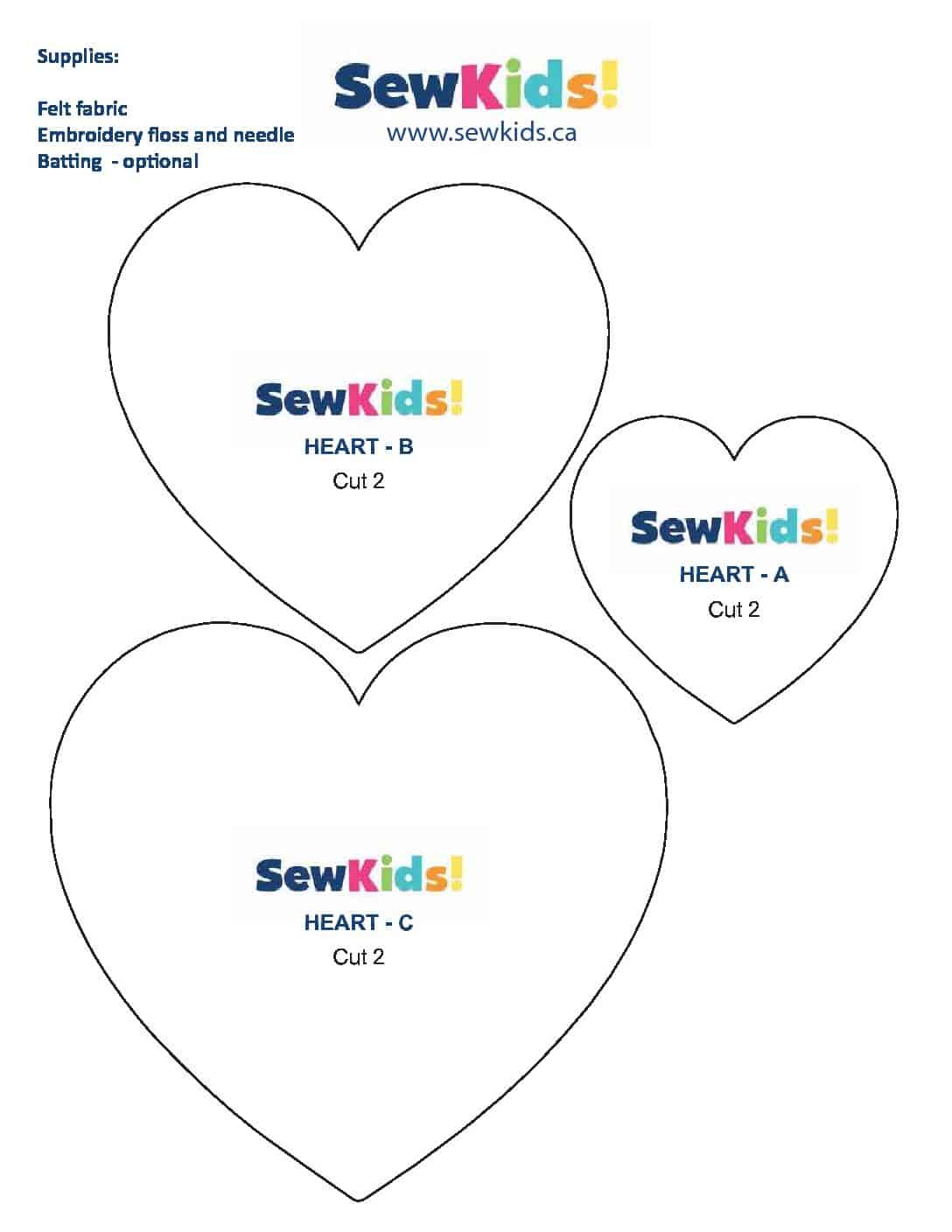 Heart Star Flower Patterns